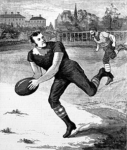 George Coulthard, one of the first players to attain Australia-wide celebrity