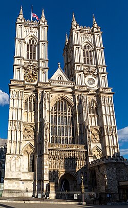 Westminster Abbey is responsible directly to the British monarch. The Church of England is the established church in England.
