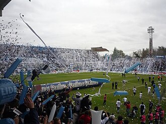 Quilmes Atlético Club's Stadium during a match in 2010.