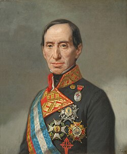 José Manuel de Goyeneche, victor of the Battle of Huaqui.
