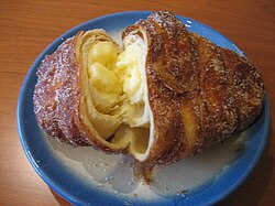 Catalans have a rich cuisine, including traditional desserts like the xuixo. Also, Catalan chefs like Ferran Adrià i Acosta or Jordi Roca i Fontané are widely renowned.