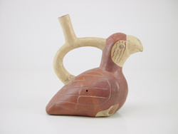 Moche parrot, 200 CE Larco Museum Collection Lima, Peru