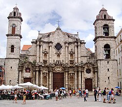 Havana Cathedral, built between 1748 and 1777