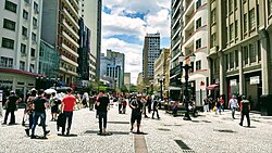 Rua XV de Novembro in Curitiba