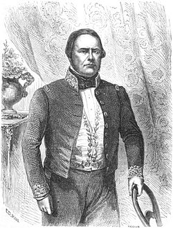 Urquiza, president of the Argentine Confederation