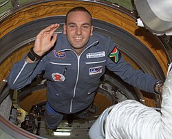 Mark Shuttleworth in space