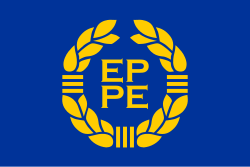 The European Parliament's flag until 1983