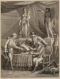 Peace treaty concluded at Vienna on 14 October 1809, by Charles Monnet