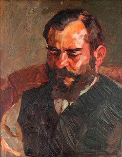 Victor Torini, oil on canvas, 1913