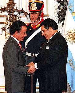 Carlos Menem and Zine El Abidine Ben Ali (1997)