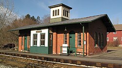 Service to Amherst ended on the Vermonter in 2014