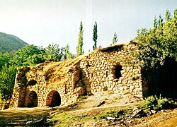The remains of a 6th-century Nestorian church in Geramon