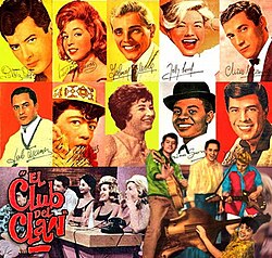 In the early '60s, variety show El Club del Clan aired on Canal 13 on Saturday nights, becoming a success and turning Palito Ortega, Violeta Rivas and Raúl Lavié into stars, among others.[19]