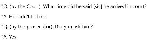 Example of "sic" being used after a word in a quotation or passage, to indicate that the quoted matter has been transcribed or translated exactly as found in the original. Example is from a United States Supreme Court case, Briggs v. Connecticut, 447 U.S. 912 (1980).
