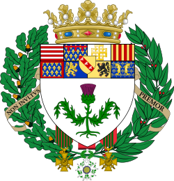 Coat of arms of Nancy, former capital of the Duchy of Lorraine