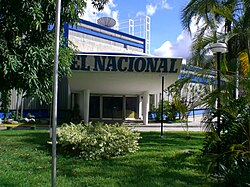 The former headquarters of El Nacional, Venezuela's long-standing newspaper of record,[21] which was seized by the state in 2018 and forced out of newsprint production[22]