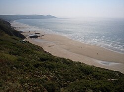 Withnoe (Main) Beach portion of Whitsand Bay