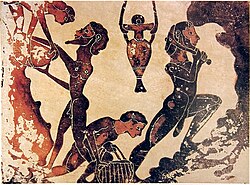 Mine workers in Ancient Greece were often slaves