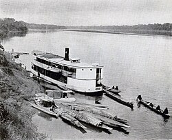 “Cumaria, Peru, head of navigation on the Ucayali River 3,000 miles from the sea.”
