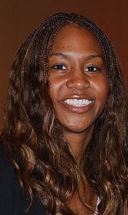 Tamika Catchings, a five-time Defensive Player of the Year, spent her entire WNBA career with the Indiana Fever.