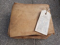 Sheets of natural rubber
