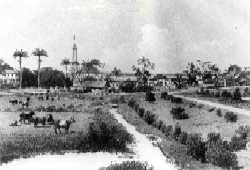 A view of the Kingston section of Georgetown in the 19th century.