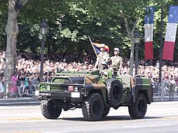 French Army ACMAT VLRA seen for the Bastille Day 2013 military parade.