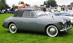 Aluminium-bodied Austin A40 Sports (c. 1951)