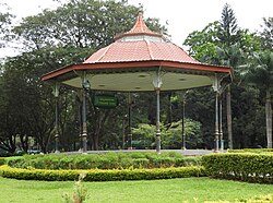 Cubbon Park, established in 1870, is a large park in the centre of the city