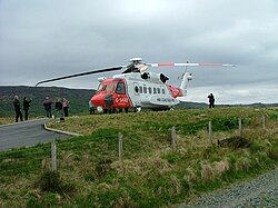 HM Coastguard Sikorsky S-92 SAR helicopter