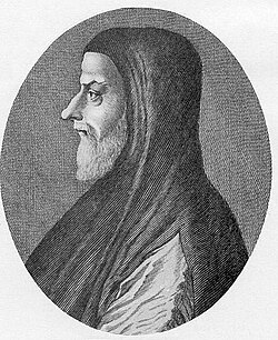 The Byzantine scholar and cardinal Basilios Bessarion (1395/1403–1472) played a key role in transmitting classical knowledge to Western Europe, contributing to the Renaissance.