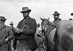 Boer General Piet de Wet, 1900
