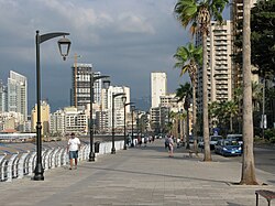 Corniche Beirut, the later extension of Avenue des Français