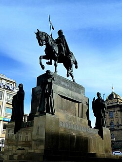 Saint Wenceslaus is the patron saint of the Czech lands