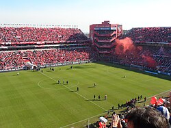 The Libertadores de América Stadium in 2014.