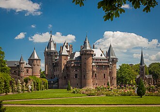 Castle De Haar, Utrecht, Netherlands.