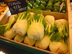 Fennel for sale in a French market
