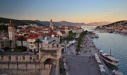 The historic centre of Trogir has been included in the UNESCO list of World Heritage Site since 1997.[338]