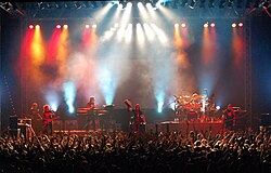 Porcupine Tree performing in 2007