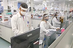 Production of the Sputnik V vaccine in Brazil, January 2021