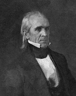 James K. Polk was the 11th president (1845–1849). He significantly extended the territory of the United States.