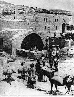 Historic photo of Mary's Well