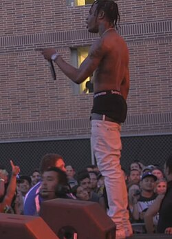 Scott performing in August 2015
