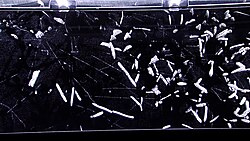 Some kinds of ionizing radiation can be detected in a cloud chamber.