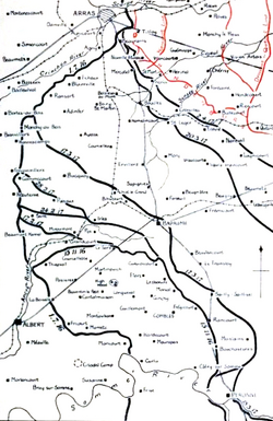 German retirements Somme, January–March 1917
