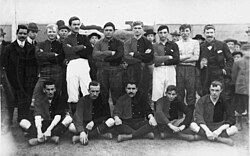 The team that played their first official match on 21 May 1905, v. Argentino