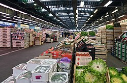 The Rungis International Market in France offers wholesale bulk foods.
