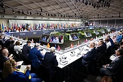 Attendees at the June 2024 Ukraine peace summit