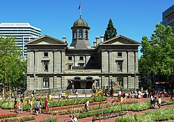 Built in 1869, the Pioneer Courthouse is the oldest federal building in the Pacific Northwest.[283]