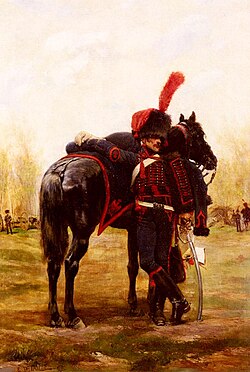 French horse artilleryman of the Imperial Guard